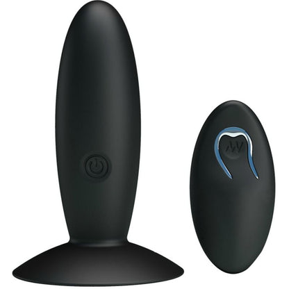 PRETTY LOVE - PLUG ANAL RECARREGÁVEL COM VIBRAÇÃO E CONTROLE