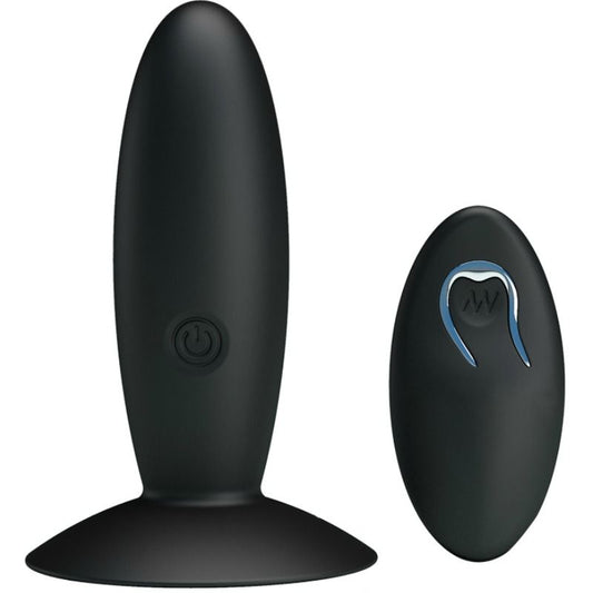 PRETTY LOVE - PLUG ANAL RECARREGÁVEL COM VIBRAÇÃO E CONTROLE