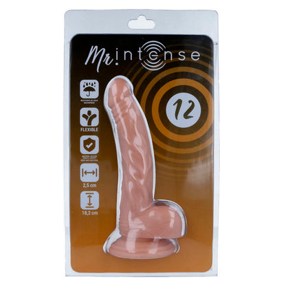 MR INTENSE - 12 REALISTIC PÉNIS 18.2 CM -O- 2.5 CM