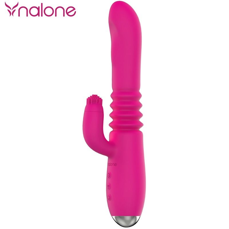 NALONE - VIBRADOR UP&DOWN E COELHO COM ROTAÇÃO
