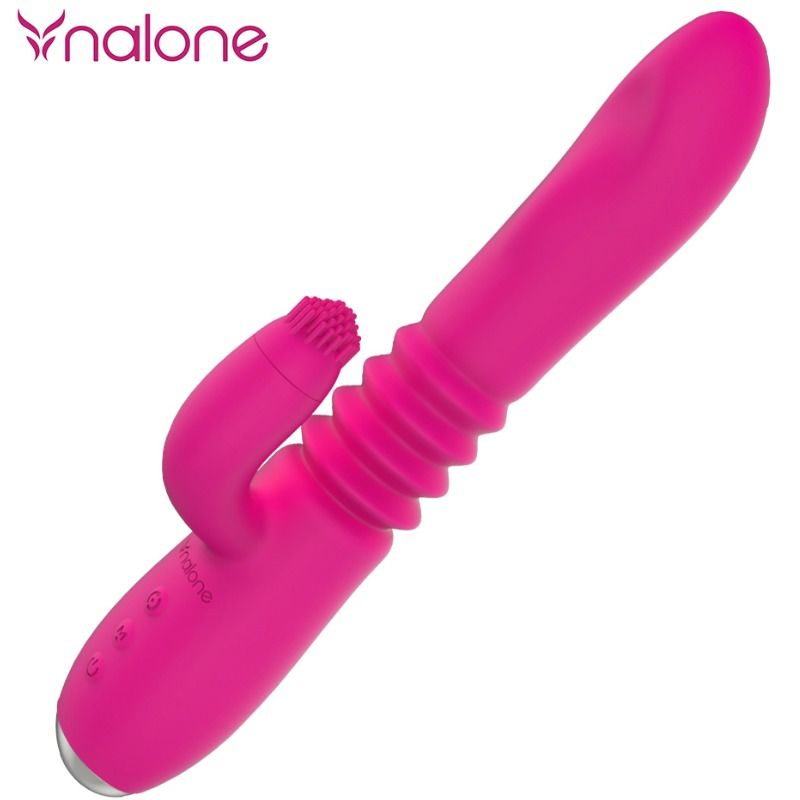 NALONE - VIBRADOR UP&DOWN E COELHO COM ROTAÇÃO