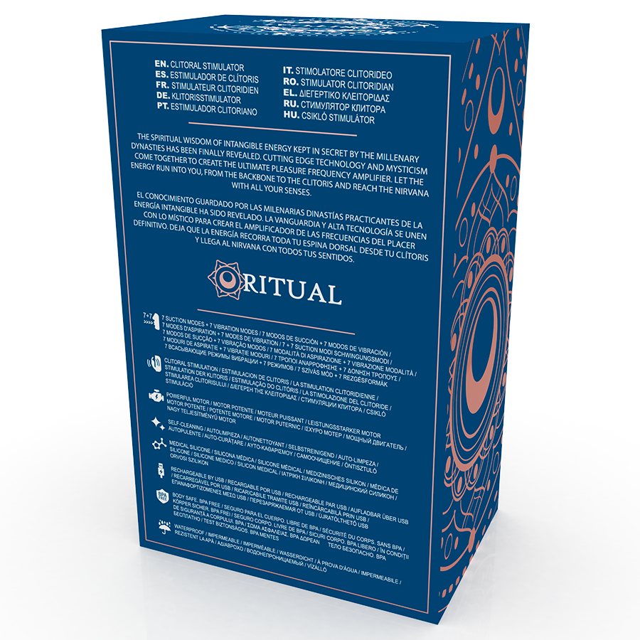 RITHUAL - SHUSHU 2.0 NOVA GERAÇÃO CLITORAL AQUA