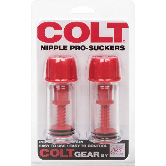 CALEXOTICS - VENTOSAS DE SUCÇÃO DE MAMILOS COLT RED