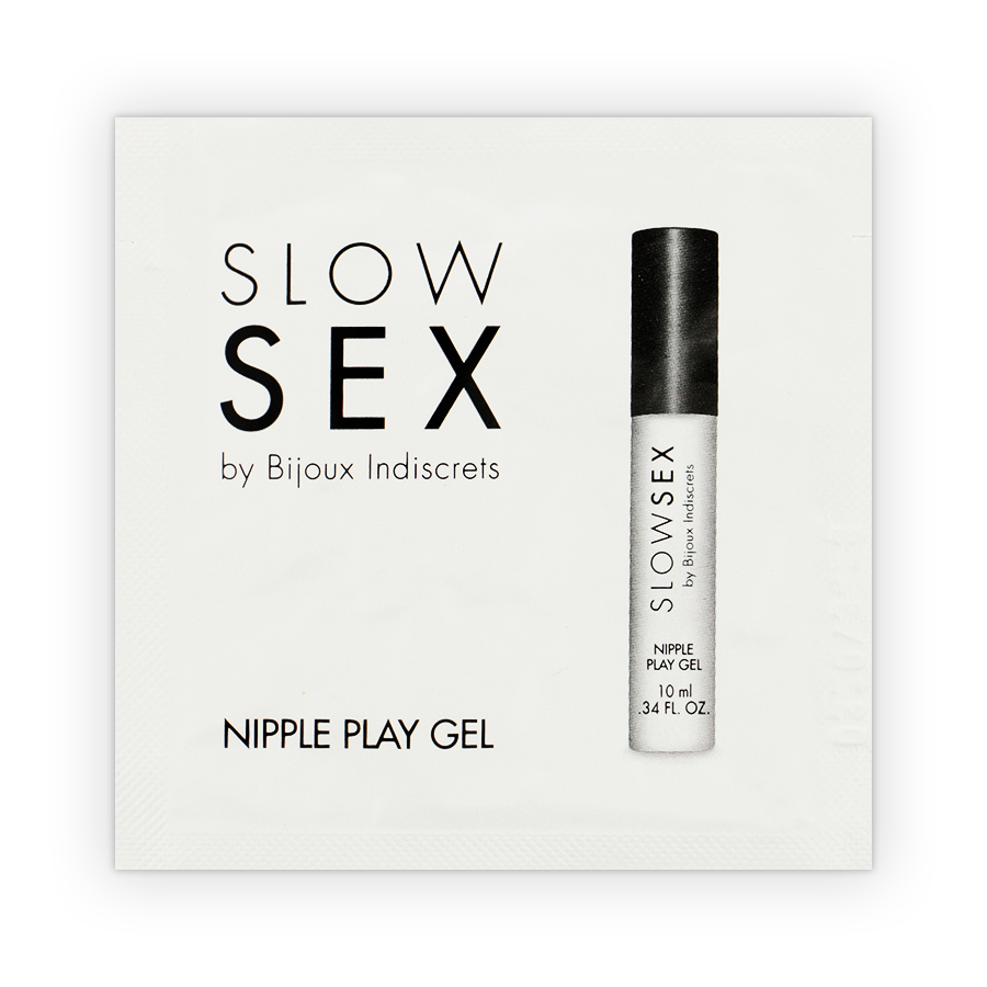 BIJOUX INDISCRETS - SLOW SEX NIPPLE GEL ESTIMULANTE NIPPLE PLAY GEL DE DOSE ÚNICA 6 ML