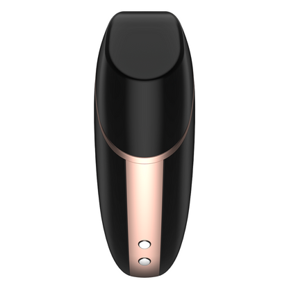SATISFYER - ESTIMULADOR E VIBRADOR LOVE TRIANGLE PRETO
